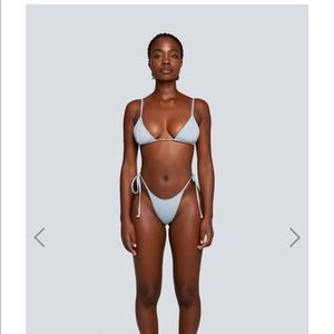 Lahana swim steel blue bikini